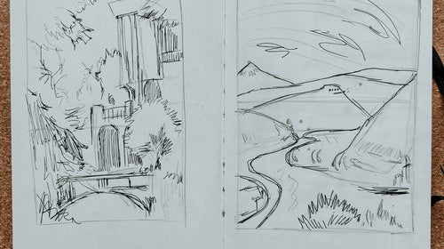 behind the scenes: concept work for a court of thorns and roses